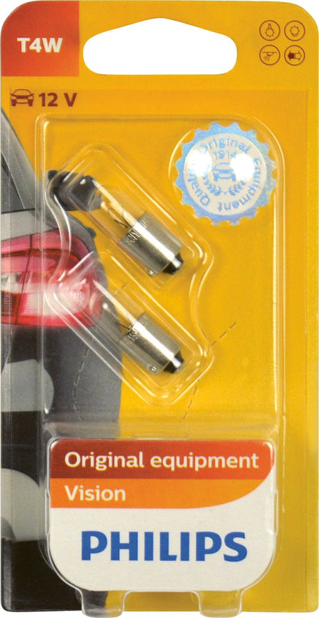 Philips lampe à douille boule 4w phil. blister ou 2