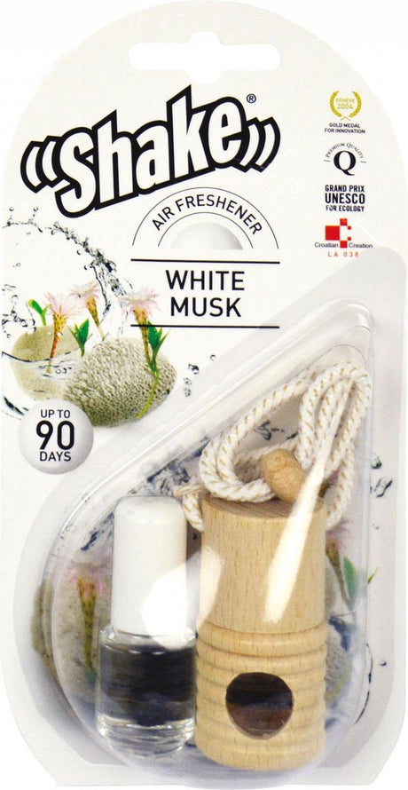 Shake musc blanc + recharge désodorisant