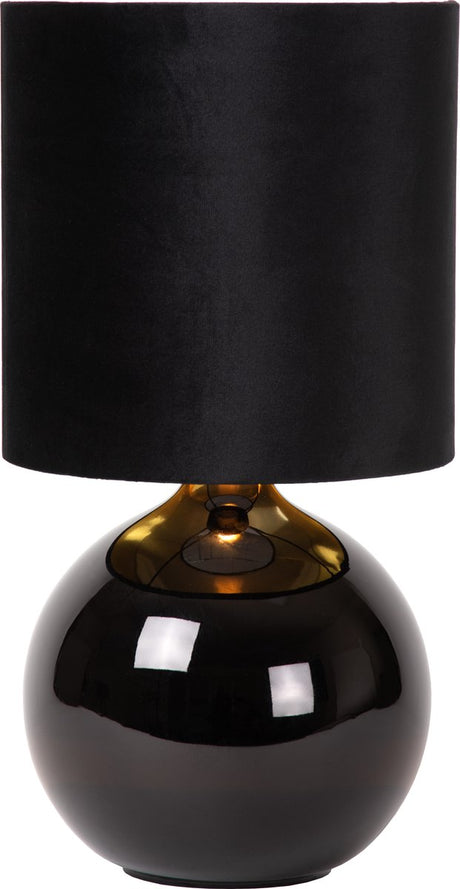 Lucide esterad - tafellamp - ø 24 cm - 1xe14 - zwart