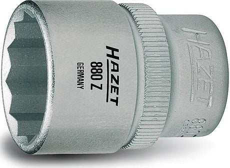 Clé à douille Hazet douilles enfichables 3 8 12mm 12 pans l1= 27,0mm