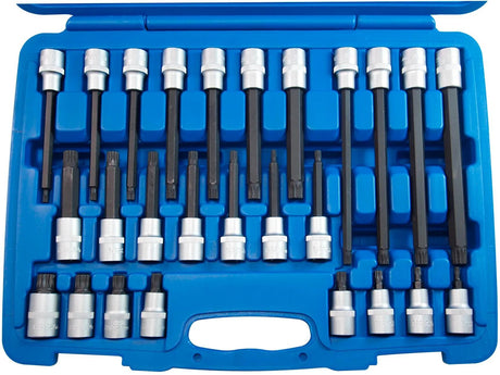 SW Stahl Jeu de clés à douille SW-Stahl 04424L Embout de tournevis 1 2 SW-Steel Multipo interne