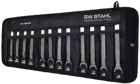 SW Stahl Jeu de clés à cliquet SW-Stahl 03510L Jeu de clés à cliquet à anneau 8-19 mm 12 pcs.