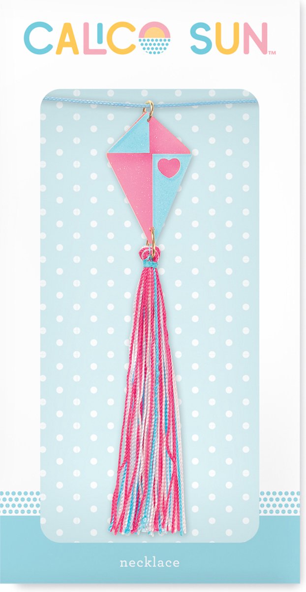 Soleil Calico - collier Alexa - cerf-volant