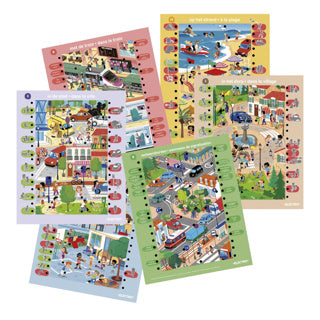 Jeu éducatif sur la circulation routière Electro Jumbo