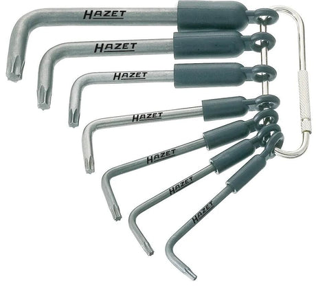 Hazet jeu de clés angulaires wi-screwdr.set 7pcs 2115 t 7 r