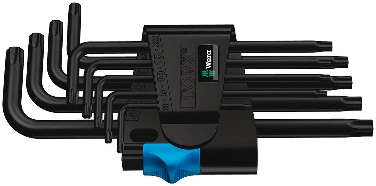 Wera hf jeu de clés coudées 967 l clé coudée Torx 967 9 pièces