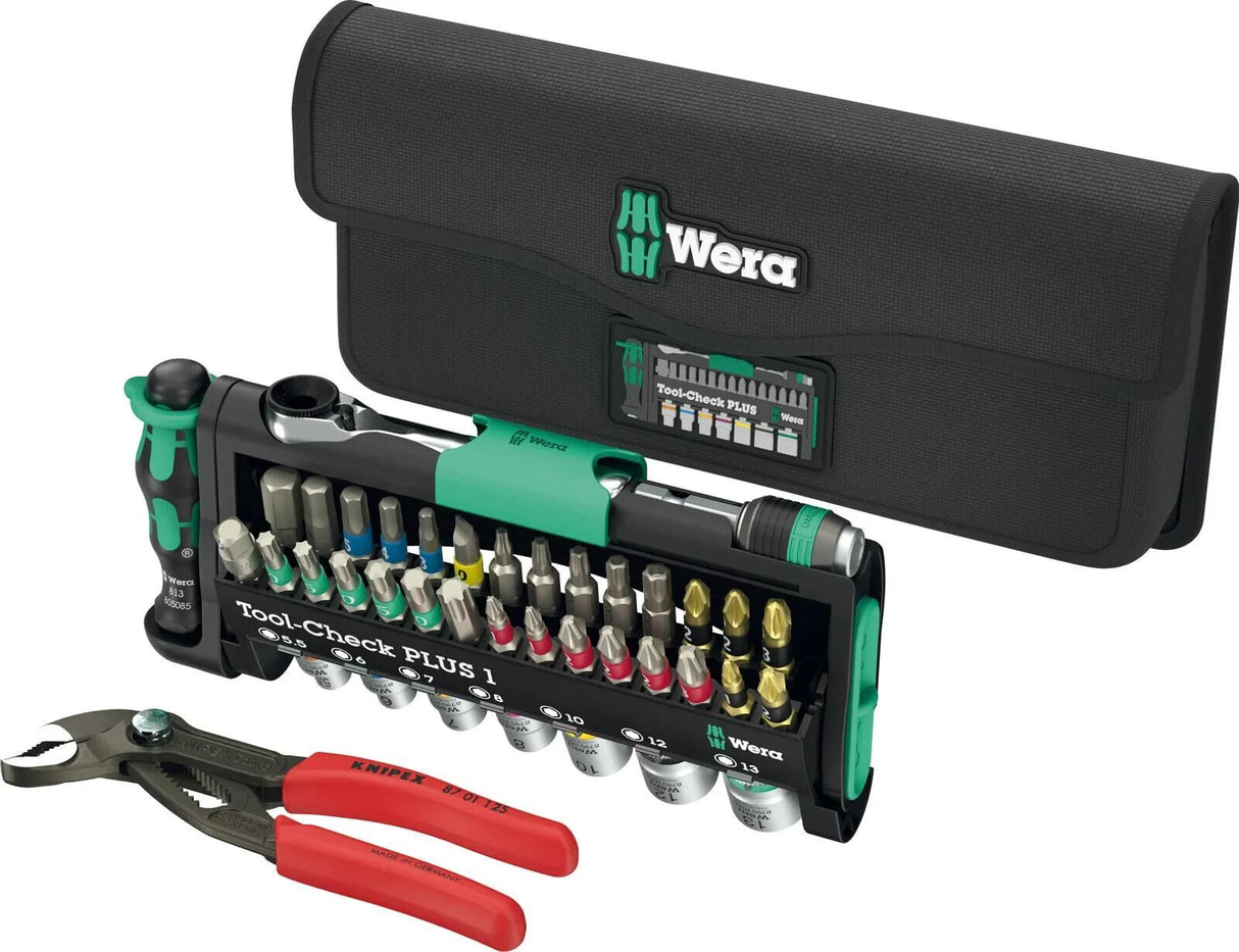 Jeu d'outils Wera Tool-Check Combi 1 . vis.set outil de contrôle combi 1
