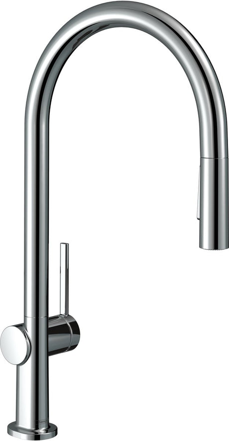 Hansgrohe m54 - robinet de cuisine talis avec douchette extractible, chromé 72800000
