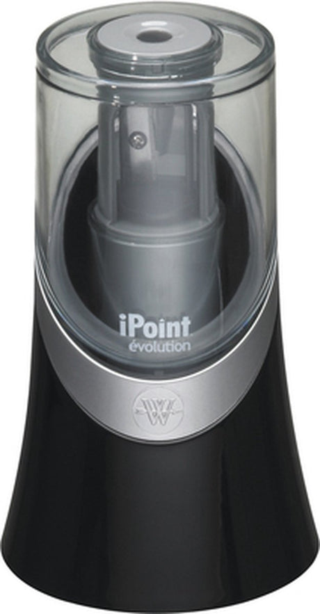Taille-crayon électrique Westcott - ipoint évolution - sans piles - noir - ac-e55030