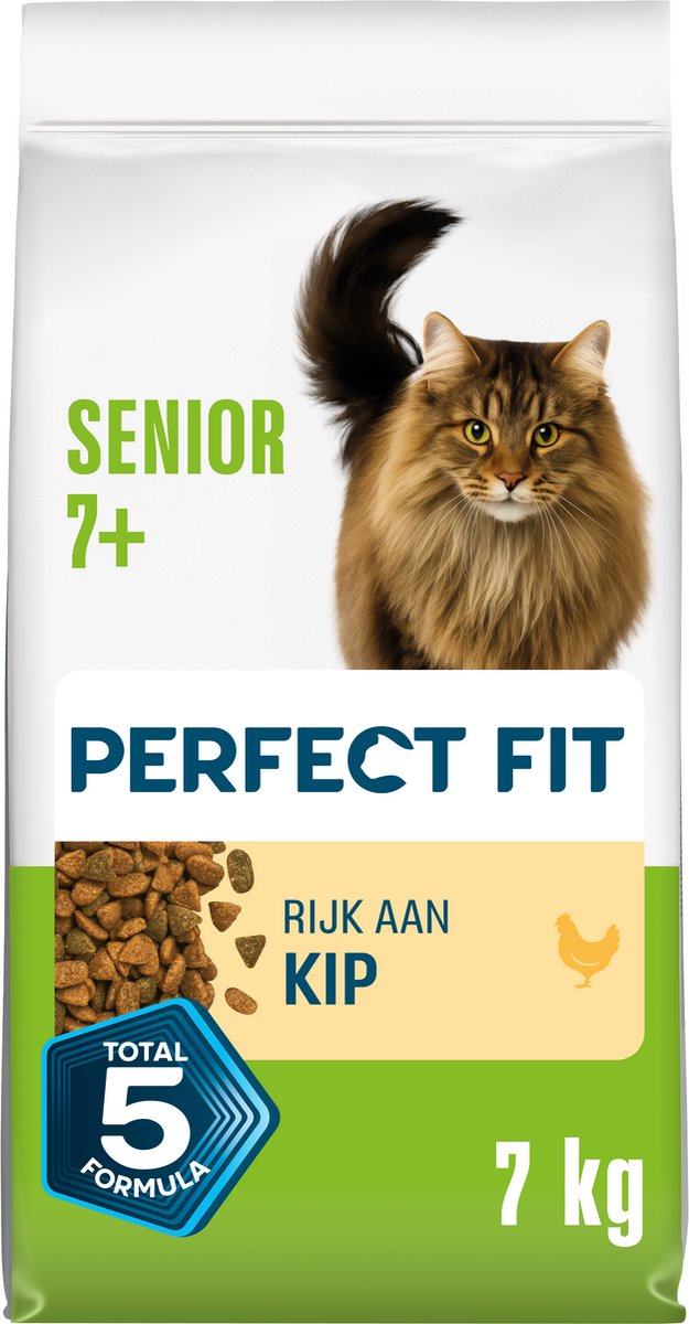 Nourriture pour chat Perfect Fit - Senior - Poulet - 7kg
