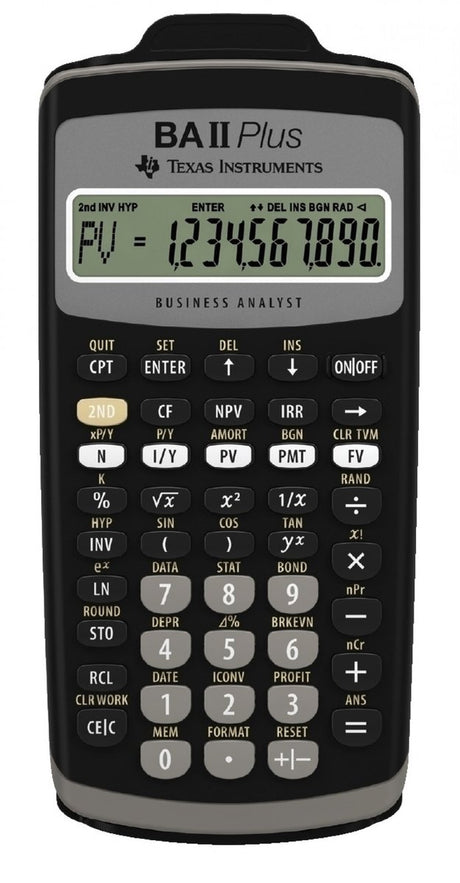 Texas instruments baii plus - calculatrices scientifiques