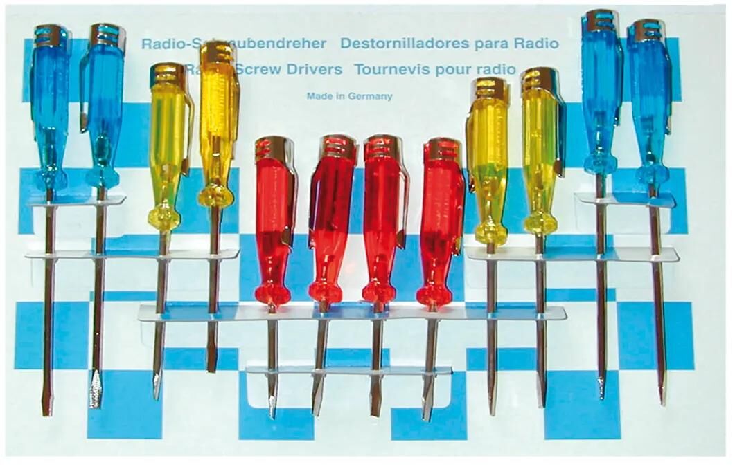 Sw stahl jeu de tournevis sw-stahl tournevis.sort.12 pcs. sur la carte
