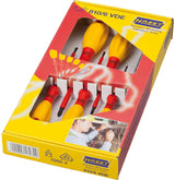 Hazet jeu de tournevis vde électricien schraubendr.s 6pcs.