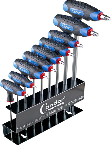 Jeu de tournevis Condor 1119 jeux de tournevis torx 9-tlg. t10-t50
