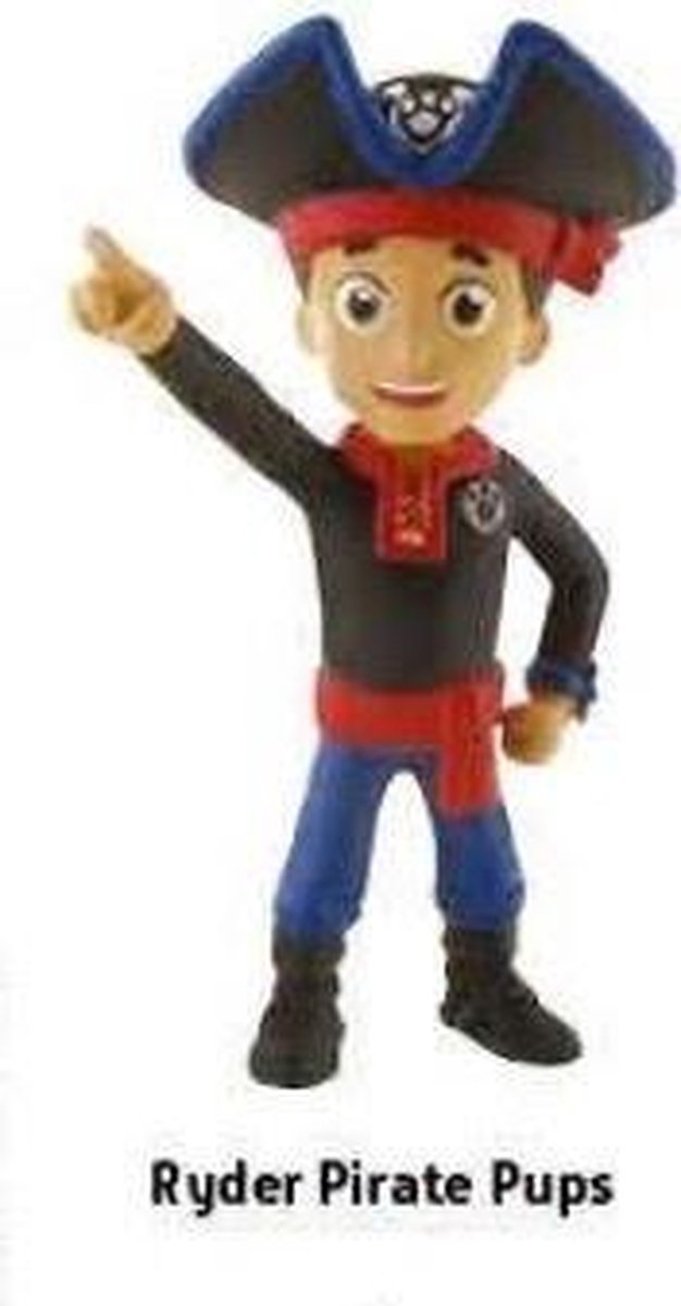 Décoration de gâteau Paw Patrol Pirate Pups Ryder 7 cm.