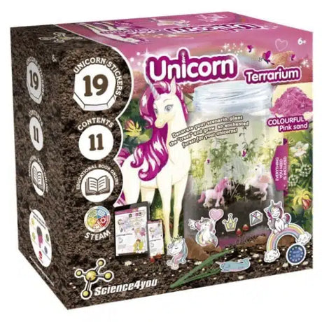Oku science4you - Licorne terrarium licorne dans la forêt