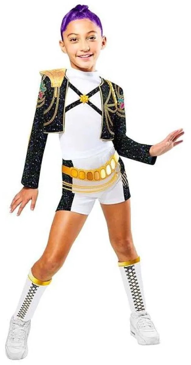 Rubies kpop rumi costume de luxe doré blanc 9-10 ans enfants