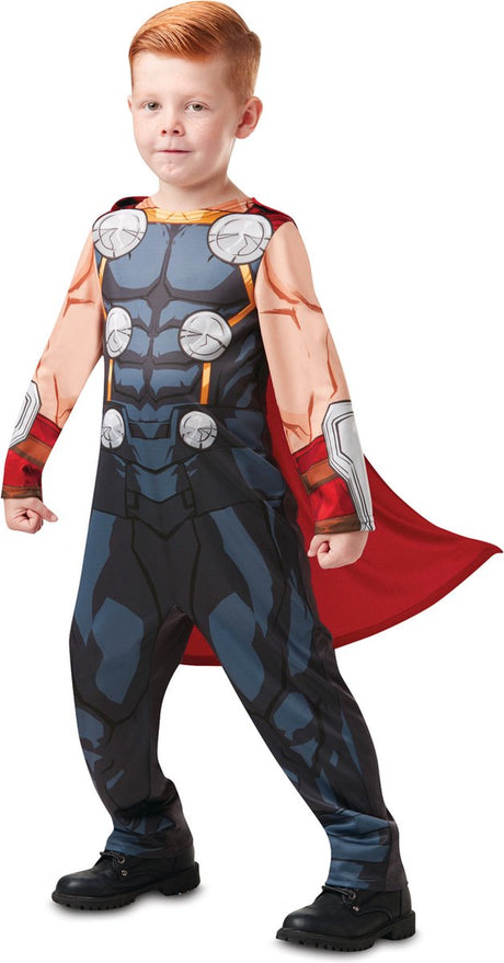 Rubis France - Déguisement classique de la série animée Thor pour enfant - 122 128 (7-8 ans)