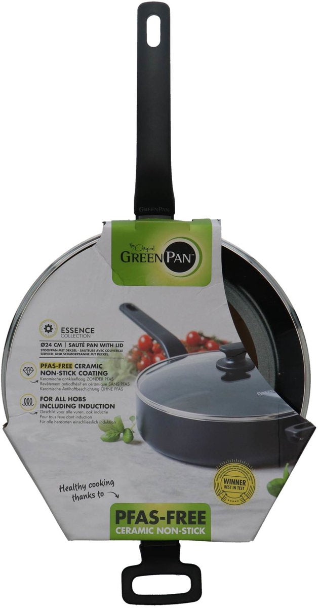 Sans marque greenpan - poêle à frire - 28 cm