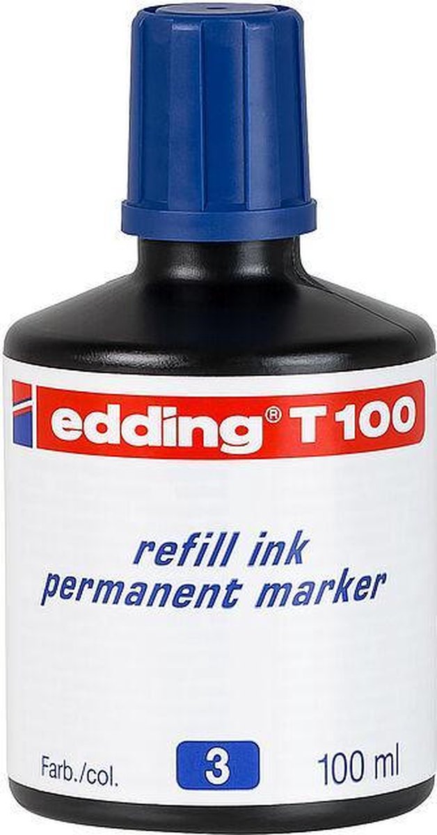 Edding t-100 cartouche d'encre 1 pièce(s) original bleu