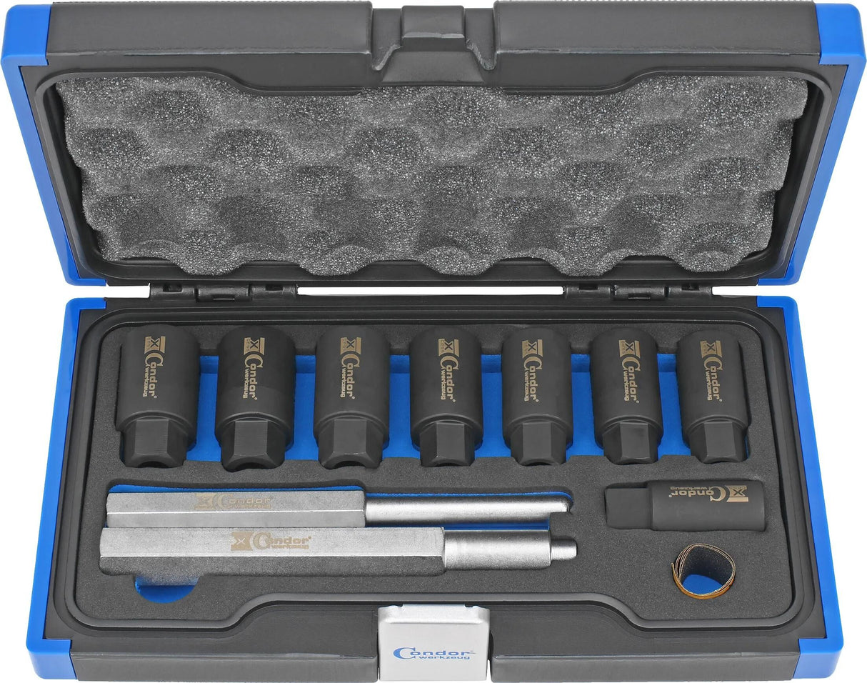 Ensemble d'outils de démontage Condor 2104 kit de démontage f. serrures de jante