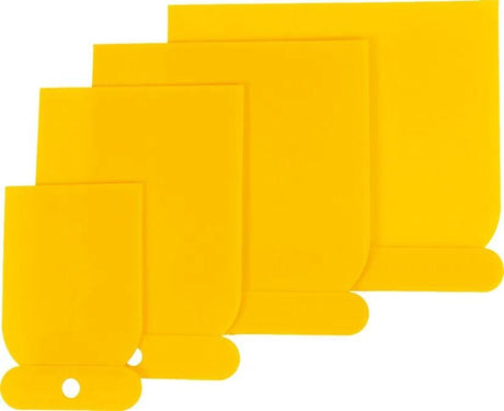 Jeu de spatules Condor 390 ou spatu japonaise en PVC 4 pièces.