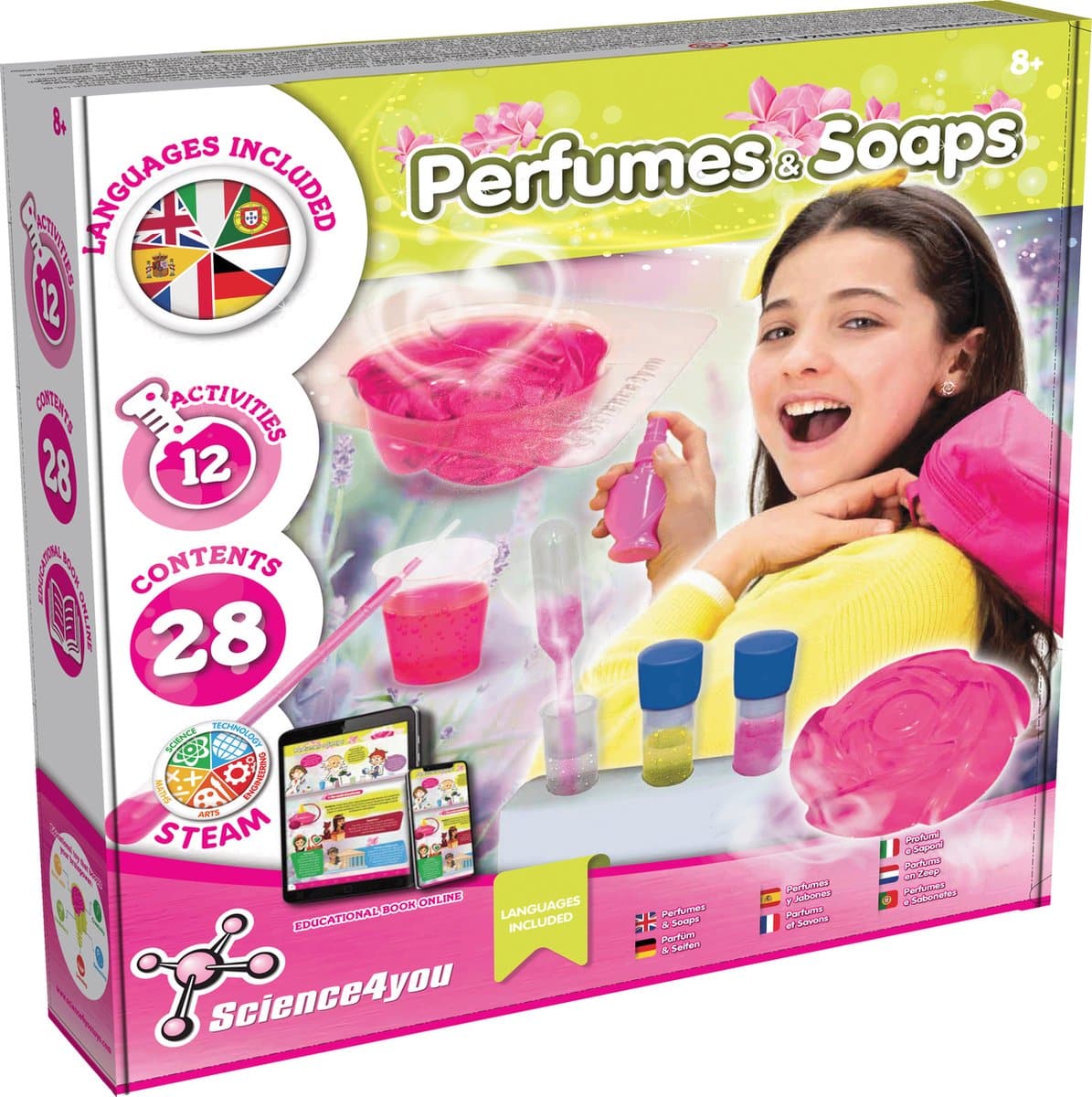 Science 4 : vous fabriquez du parfum et des savons parfumés