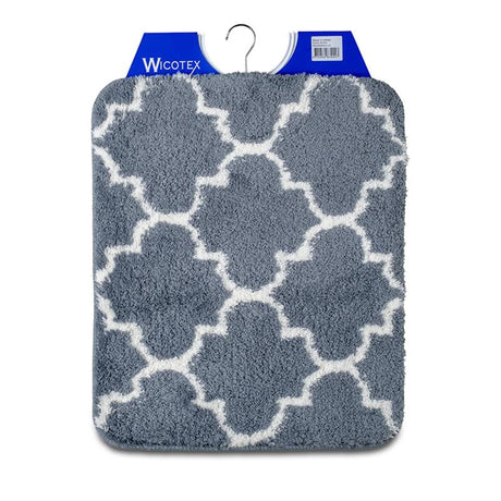 Wicotex tapis de bidet gris marseille 50x60cm