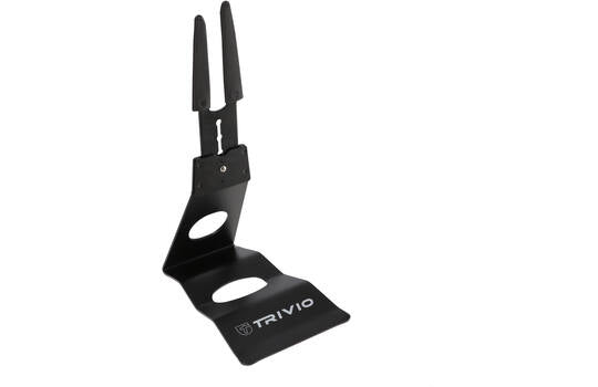 Trivio - support à vélo en acier réglable noir 26''-29''
