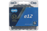 KMC Necklace E12 BlackTech, 1 2x11 128, 130 links, 5.2mm pin, 12-speed