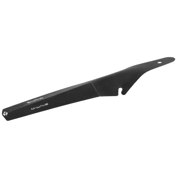 Garde-boue arrière pliable M-wave mud max flex r clip-on