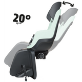 Siège enfant Bobike derrière go maxi rs avec fixation sur cadre (ff) et position couchage - menthe poivrée