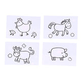 Ses créatives ses mon premier coloriage à l'eau - animaux de la ferme