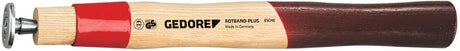 Habero marteau acier rotband manche de marteau bande rouge e600e-200 frêne ovale