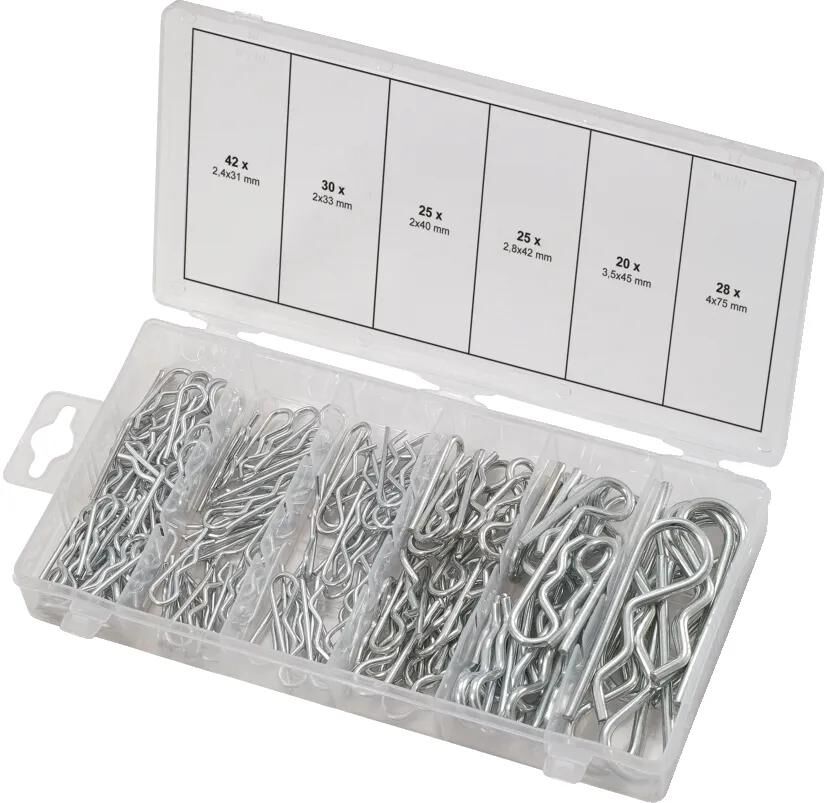 Ks tools ks-tools assortiment de circlips assortiment de goupilles fendues à ressort .
