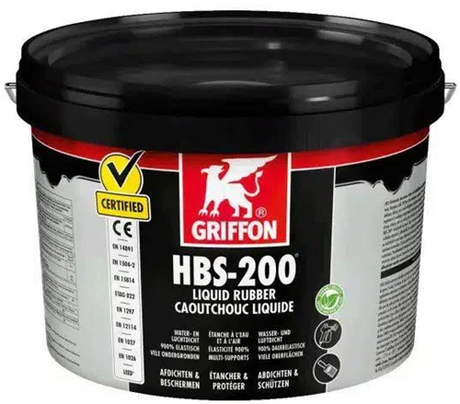 Griffon caoutchouc liquide HBS-200 5l