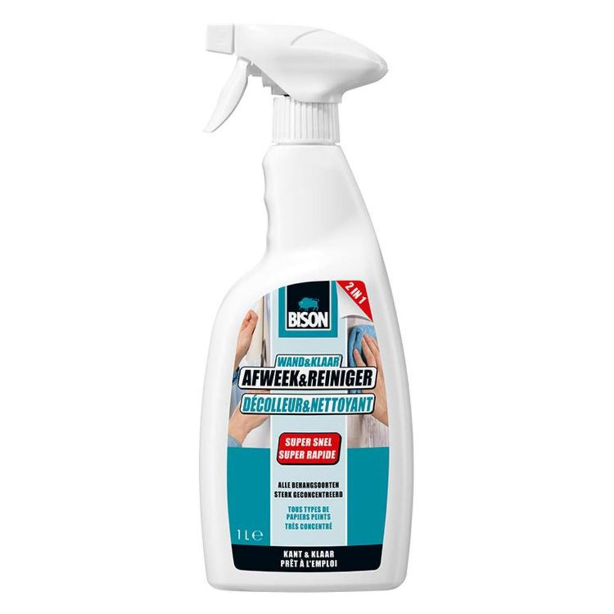 Nettoyant de trempage prêt pour murs Bison 1l