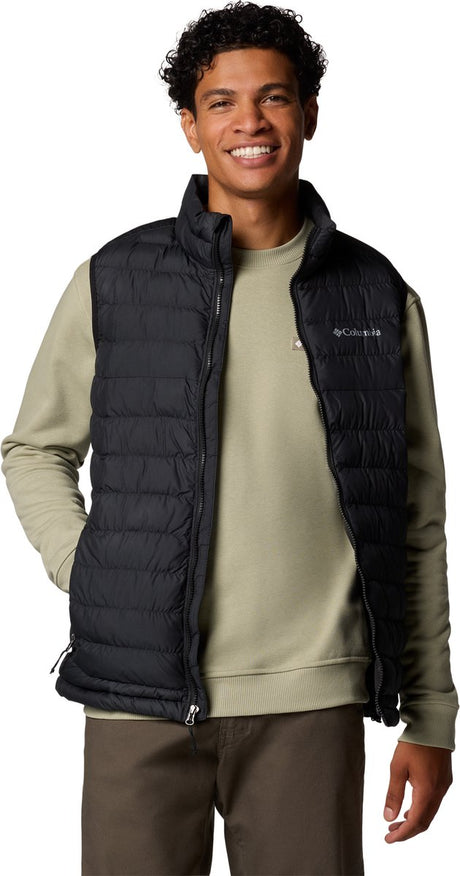 Columbia Powder Lite™ II Vest Gilet d'extérieur pour homme - Noir - Taille S