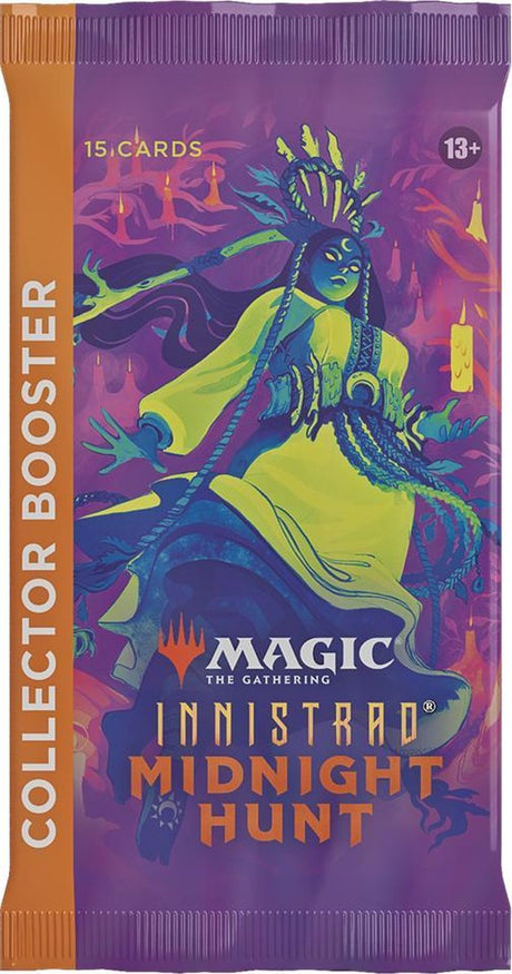 Jeu de cartes à collectionner TCG Magic The Gathering Innistrad Midnight Hunt Collector Booster Pack Magic The Gathering