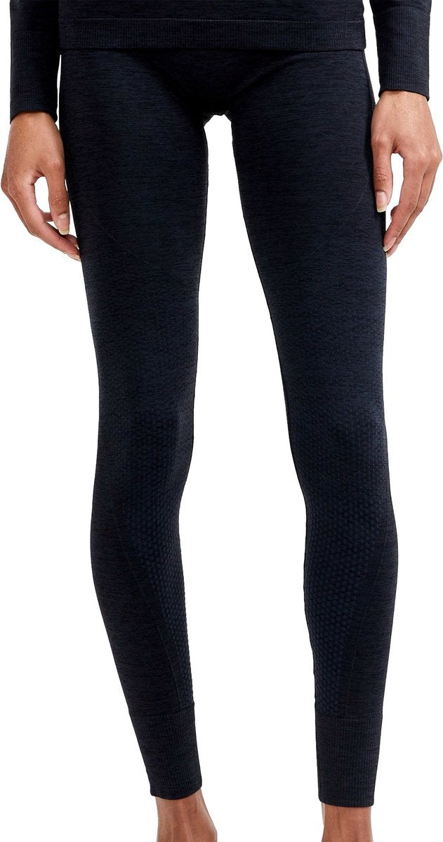 Craft - core dry active - pantalon thermique femme - legging thermique chaud femme noir - xs