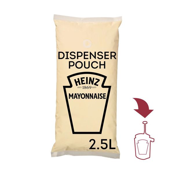 Sauce-o-mat mayonnaise Heizomat Heinz (3x 2,5 litres)