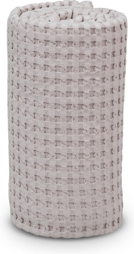 Lulujo - couverture gaufrée - 100x80 cm - sable