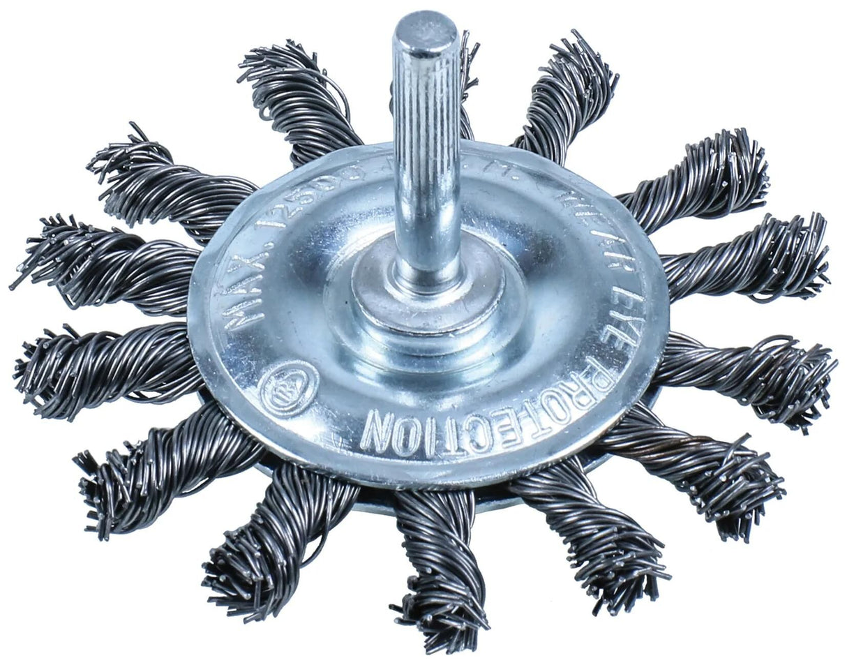 Brosse ronde Condor brosse ronde avec manche 6mm d=75mm
