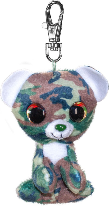 Porte-clés étoiles Lumo - camouflage ours