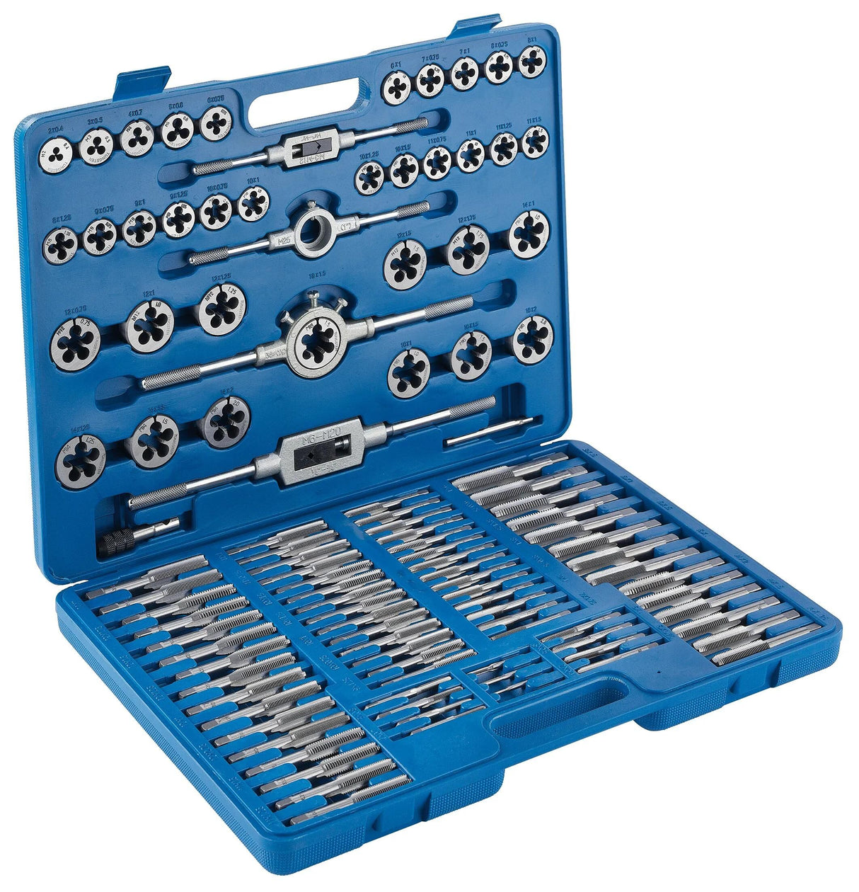 Condor outils de coupe de filetage ensemble de coupe de fil 110 pc filetage fin m2-18