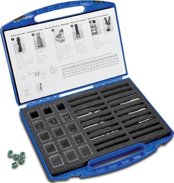Assortiment de tarauds à filetage Böllhoff Helicoil Plus Helicoil-Plus Rep-Sort. 132-tlg. m6-m10