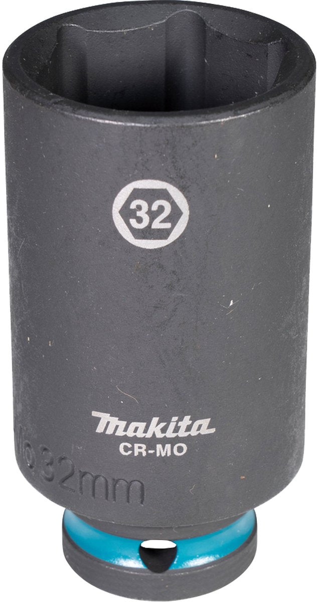 Makita e-16558 douille à chocs noire 1 2 longue | 32mm