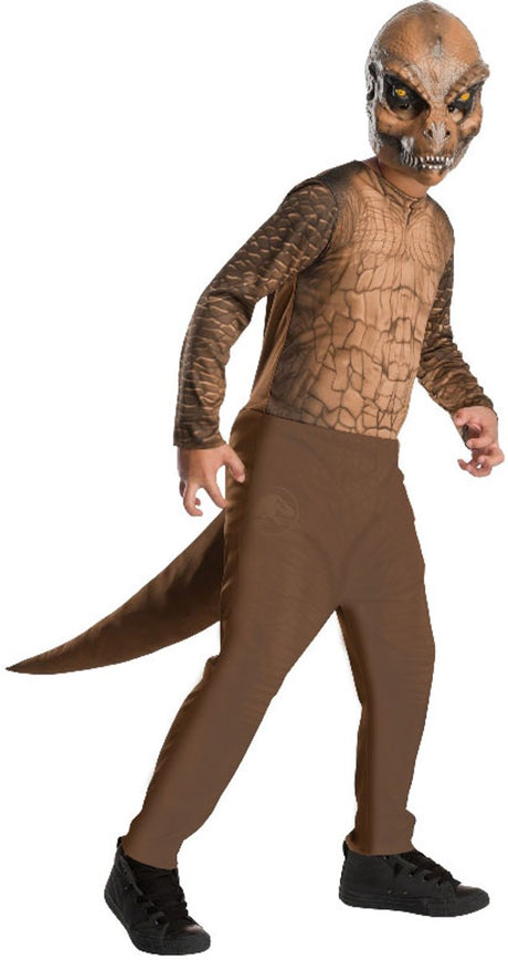 Rubis - Jurassic World T-Rex premium enfants (7-8 ans)