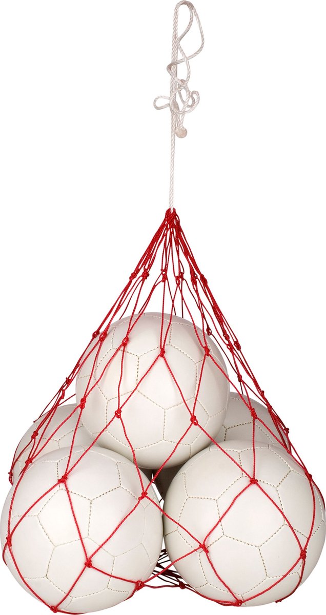 Avento ballennet voor 5 ballen - wit
