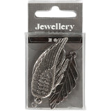Ressorts Creativ Company, taille 29-55 mm, diamètre du trou 12-20 mm, argent antique, 4 pièces 1 boîte